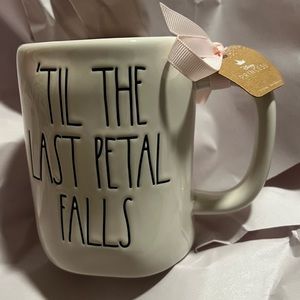 Rae Dunn Disney Beauty and the Beast Til the Last Petal Falls Mug